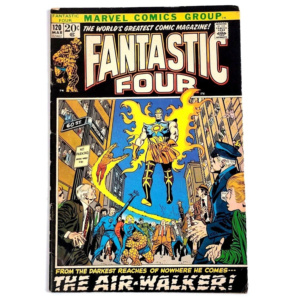 FANTASTIC FOUR‎  # 120 - (1972) THE AIR WALKER 1ST APPEARANCE